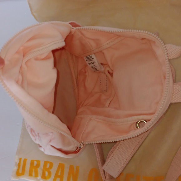 Urban outfitters mini classic canvas backpack blush pink main image 9
